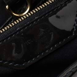 Pre Owned Louis Vuitton Vert Bronze Monogram Vernis Wilshire MM Bag