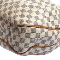 مملوكة مسبقًا حقيبة لوي فيتون إيفورا كانفاس أزور دامييه متوسطة