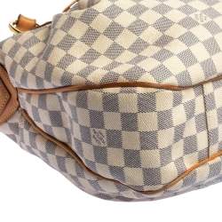 مملوكة مسبقًا حقيبة لوي فيتون إيفورا كانفاس أزور دامييه متوسطة