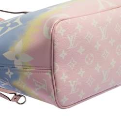 Louis Vuitton Pastel Tie Dye Monogram Canvas Neverfull Escale MM Bag
