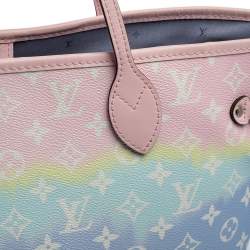Louis Vuitton Pastel Tie Dye Monogram Canvas Neverfull Escale MM Bag