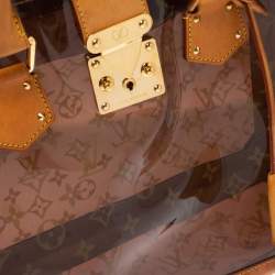 Pre Owned حقيبة لوي فيتون أمبر نيو مونوغرامية شفافة كاباس MM