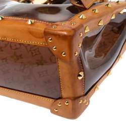 Pre Owned حقيبة لوي فيتون أمبر نيو مونوغرامية شفافة كاباس MM