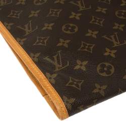 Pre Owned Louis Vuitton Monogram Canvas and Leather Garment Cover