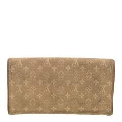 Pre Owned محفظة لوي فيتون كانفاس ميني لين كريمي
