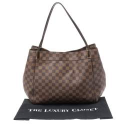 Pre Owned حقيبة لوي فيتون مارليبون كانفاس دامييه أيبين GM