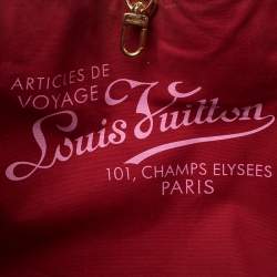 مملوكة مسبقًا حقيبة لوي فيتون "كاباس ايبانيما جي إم" إصدار محدود كانفاس أحمر