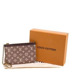 مملوكة مسبقًا Louis Vuitton Mini Lin Monogram Canvas Zippy Purse