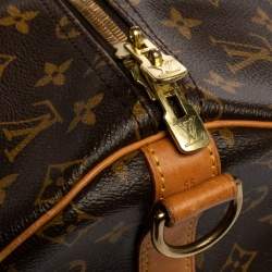 Pre Owned Louis Vuitton Monogram Canvas Keepall Bandouliere 55 Bag