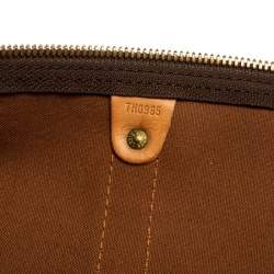 Pre Owned Louis Vuitton Monogram Canvas Keepall Bandouliere 55 Bag