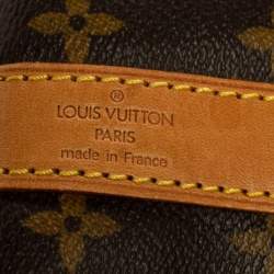 Pre Owned Louis Vuitton Monogram Canvas Keepall Bandouliere 55 Bag