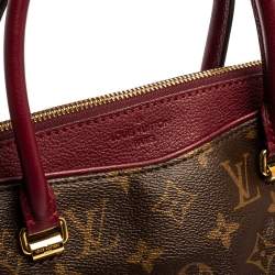 Pre Owned حقيبة لوى فيتون بالاس كانفاس مونوغرامية MM