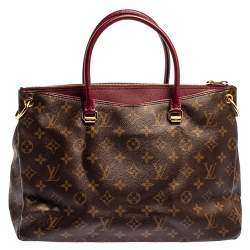 Pre Owned حقيبة لوى فيتون بالاس كانفاس مونوغرامية MM