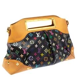 Louis Vuitton Black Multicolore Monogram Canvas Courtney GM Bag For Sale at  1stDibs