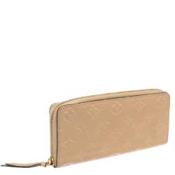 مملوكة مسبقًا محفظة لوي فيتون زيبي إمبراينت مونوغرامية ديون