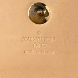 Pre Owned محفظة لوي فيتون سارا كانفاس مونوغرامي متعدد الألوان أسود