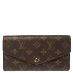 Louis Vuitton Monogram Canvas Sarah Wallet QJA0FK5V0B312