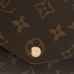 Pre Owned Louis Vuitton Monogram Canvas Sarah Wallet 