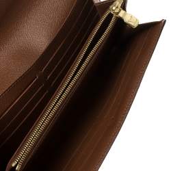 Pre Owned Louis Vuitton Monogram Canvas Sarah Wallet 