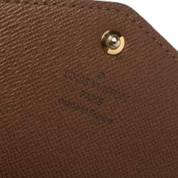 Pre Owned Louis Vuitton Monogram Canvas Sarah Wallet 