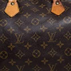 مملوكة مسبقًا حقيبة لوي فيتون "سبيدي 35" كانفاس مونوغرامي