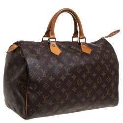 مملوكة مسبقًا حقيبة لوي فيتون "سبيدي 35" كانفاس مونوغرامي