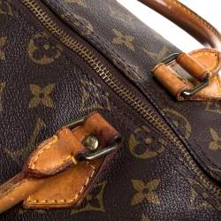 مملوكة مسبقًا حقيبة لوي فيتون "سبيدي 35" كانفاس مونوغرامي