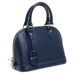 مملوكة مسبقًا حقيبة لوي فيتون ألما جلد أيبي انديغو BB