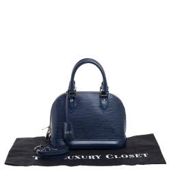 مملوكة مسبقًا حقيبة لوي فيتون ألما جلد أيبي انديغو BB