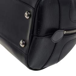 مملوكة مسبقًا Louis Vuitton Black Epi Leather Bowling Montaigne PM Bag