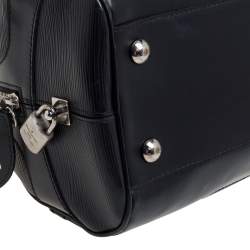 مملوكة مسبقًا Louis Vuitton Black Epi Leather Bowling Montaigne PM Bag