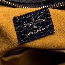 Pre Owned Louis Vuitton Black Monogram Denim Neo Cabby MM Bag