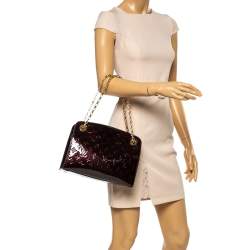 مملوكة مسبقًا Louis Vuitton Amarante Monogram Vernis Virginia MM Bag              