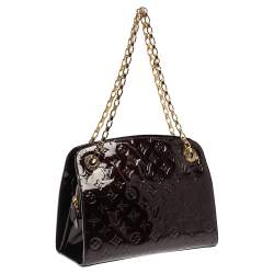 مملوكة مسبقًا Louis Vuitton Amarante Monogram Vernis Virginia MM Bag              