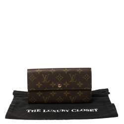 مملوكة مسبقًا Louis Vuitton Monogram Canvas Sarah Wallet 