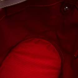 Pre Owned Louis Vuitton Red Monogram Canvas and Leather Limited Edition Rubis Neo Bucket Bag