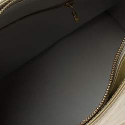 Pre Owned حقيبة لوي فيتون هيوستون جلد لامع مونوغرامي أخضر نعناعي