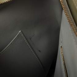 Pre Owned حقيبة لوي فيتون هيوستون جلد لامع مونوغرامي أخضر نعناعي