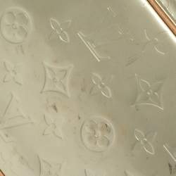 Pre Owned حقيبة لوي فيتون هيوستون جلد لامع مونوغرامي أخضر نعناعي