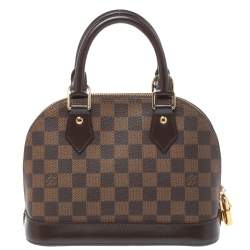 مملوكة مسبقًا Louis Vuitton Damier Ebene Canvas Alma BB Bag
