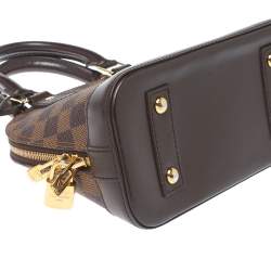 مملوكة مسبقًا Louis Vuitton Damier Ebene Canvas Alma BB Bag