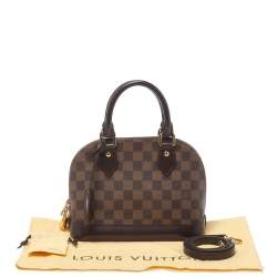 مملوكة مسبقًا Louis Vuitton Damier Ebene Canvas Alma BB Bag
