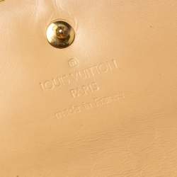 Pre Owned Louis Vuitton White Multicolor Monogram Canvas Porte Tresor International Wallet