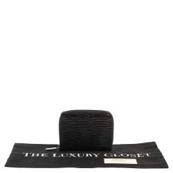 مملوكة مسبقًا محفظة عملات لوي فيتون جلد إيبي أسود إلكتريك بسحاب