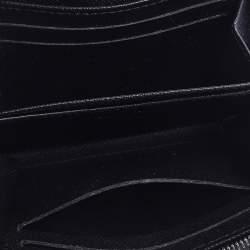 مملوكة مسبقًا محفظة عملات لوي فيتون جلد إيبي أسود إلكتريك بسحاب