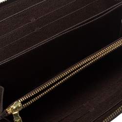 Pre Owned محفظة لوي فيتون زيبي كانفاس دامييه أيبين