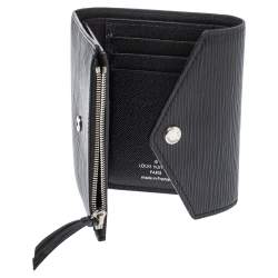 Pre Owned Louis Vuitton Black Epi Leather Victorine Wallet
