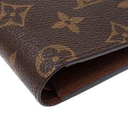 Pre Owned Louis Vuitton Monogram Canvas Multiple Wallet 