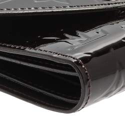 مملوكة مسبقًا Louis Vuitton Terre D’Ombre Monogram Vernis Leather Victorine Wallet