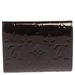 مملوكة مسبقًا Louis Vuitton Terre D’Ombre Monogram Vernis Leather Victorine Wallet
